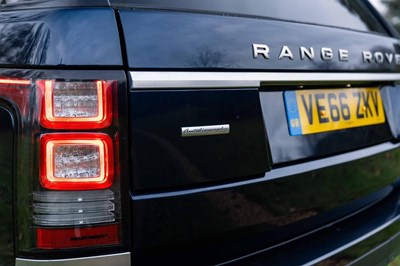Lot 264 - 2016 Land Rover Range Rover Autobiography Armoured Level 6