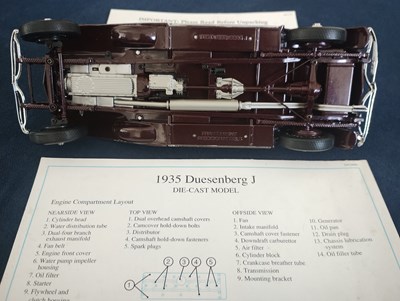 Lot 23 - 1935 Duesenberg Model Car