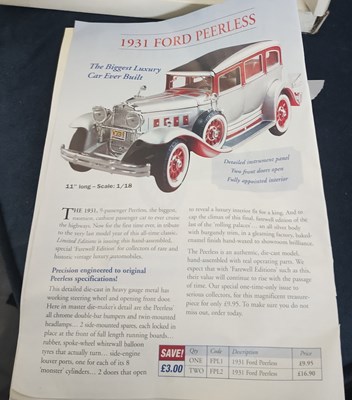 Lot 8 - 1931 Ford Limited Edition Model Car
