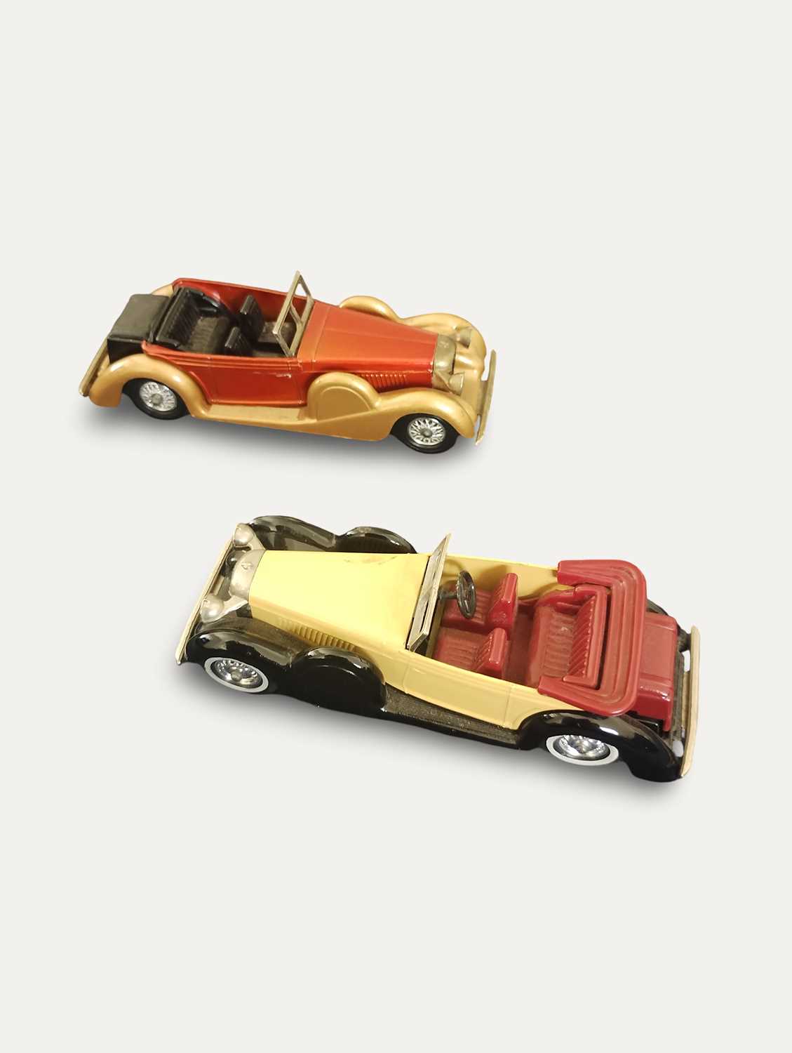 Lot 14 - Two Match Box Lagonda Models