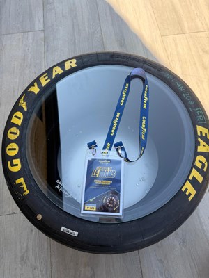 Lot Le Mans 2026 Goodyear Eagle Tyre Table
