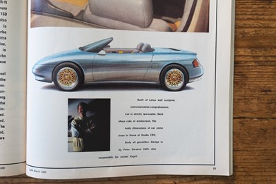 Lot 3 - 1986 Lotus Elan M100 Prototype