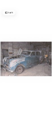 Lot 1958 Bentley S1 Alloy bodied H.J. Mulliner