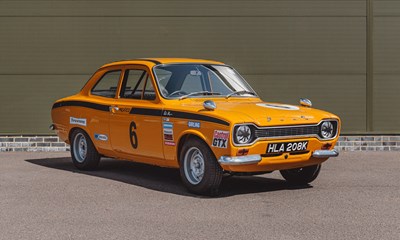 1971 Ford Escort Mexico Raced by Colin Chapman in the Jack Brabham Trophy Race at Brands Hatch, 1971