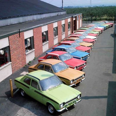 Lot 1971 Ford Escort Mexico