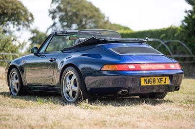Lot 1995 Porsche 911/993 Carrera Cabriolet