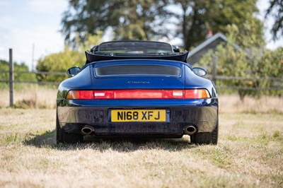 Lot 1995 Porsche 911/993 Carrera Cabriolet