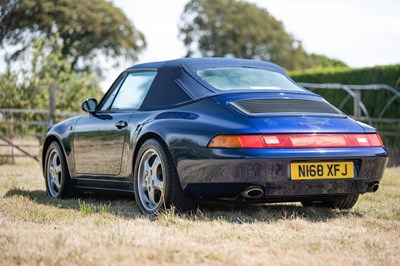 Lot 1995 Porsche 911/993 Carrera Cabriolet