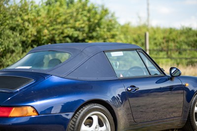 Lot 1995 Porsche 911/993 Carrera Cabriolet