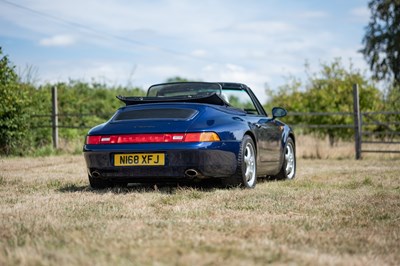 Lot 1995 Porsche 911/993 Carrera Cabriolet