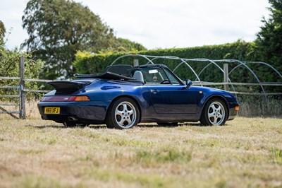 Lot 1995 Porsche 911/993 Carrera Cabriolet