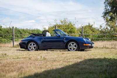 Lot 1995 Porsche 911/993 Carrera Cabriolet