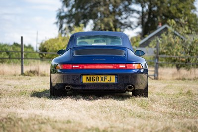 Lot 1995 Porsche 911/993 Carrera Cabriolet