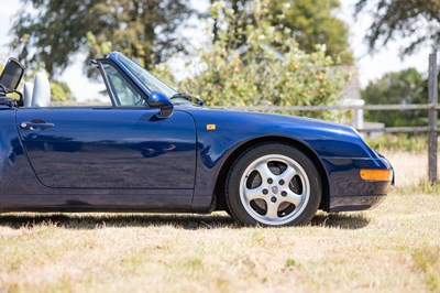 Lot 1995 Porsche 911/993 Carrera Cabriolet