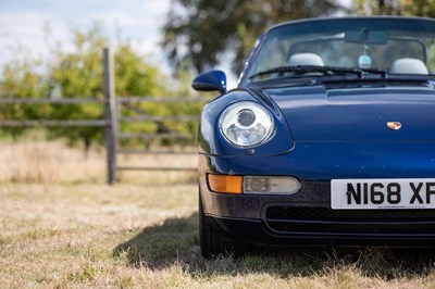 Lot 1995 Porsche 911/993 Carrera Cabriolet