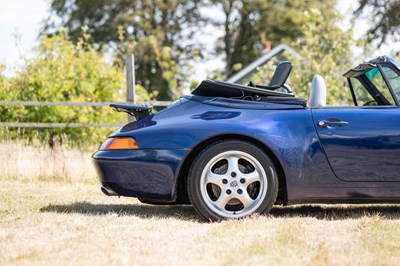 Lot 1995 Porsche 911/993 Carrera Cabriolet