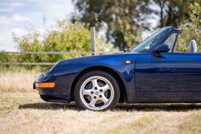 Lot 1995 Porsche 911/993 Carrera Cabriolet