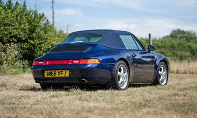 Lot 1995 Porsche 911/993 Carrera Cabriolet