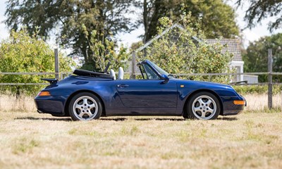Lot 1995 Porsche 911/993 Carrera Cabriolet