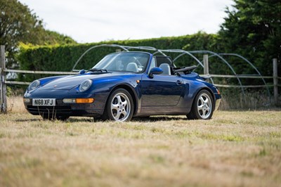 Lot 1995 Porsche 911/993 Carrera Cabriolet