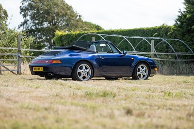 Lot 1995 Porsche 911/993 Carrera Cabriolet