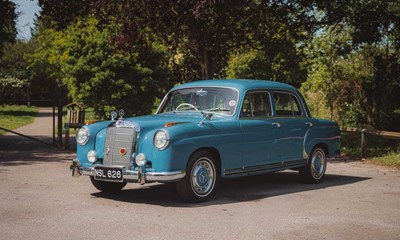 Lot 1956 Mercedes-Benz 220a Ponton