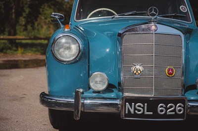 Lot 16 - 1956 Mercedes-Benz 220a Ponton