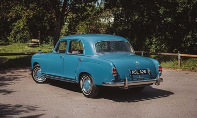 Lot 16 - 1956 Mercedes-Benz 220a Ponton