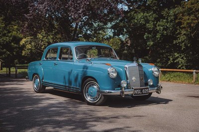 Lot 16 - 1956 Mercedes-Benz 220a Ponton