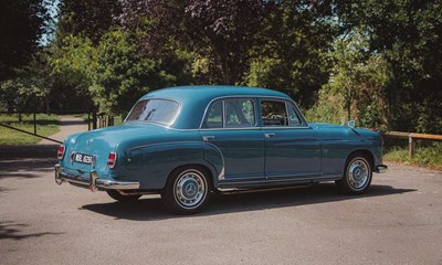Lot 16 - 1956 Mercedes-Benz 220a Ponton