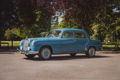 Lot 16 - 1956 Mercedes-Benz 220a Ponton