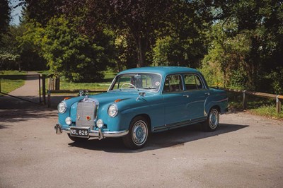 Lot 16 - 1956 Mercedes-Benz 220a Ponton