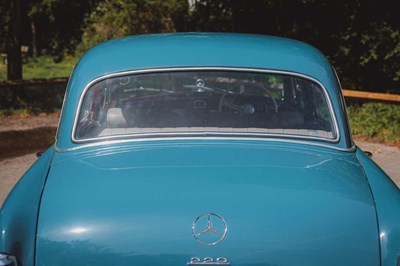Lot 16 - 1956 Mercedes-Benz 220a Ponton