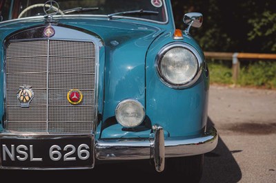 Lot 16 - 1956 Mercedes-Benz 220a Ponton