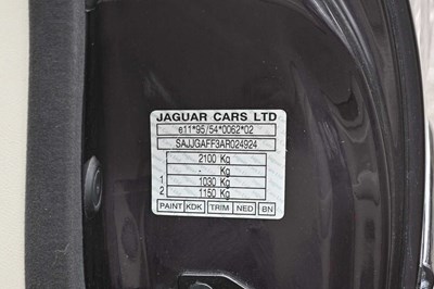 Lot 17 - 1998 Jaguar XKR Convertible