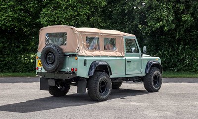 Lot 1989 Land Rover Defender 110 Soft Top