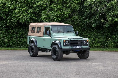 Lot 1989 Land Rover Defender 110 Soft Top