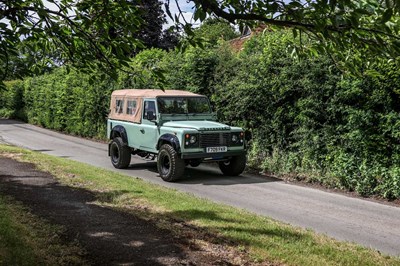 Lot 1989 Land Rover Defender 110 Soft Top