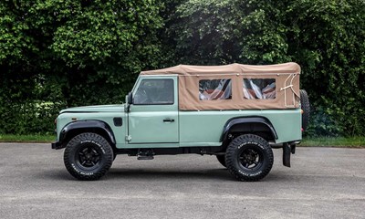 Lot 1989 Land Rover Defender 110 Soft Top