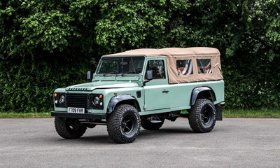 Lot 1989 Land Rover Defender 110 Soft Top