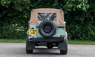 Lot 1989 Land Rover Defender 110 Soft Top