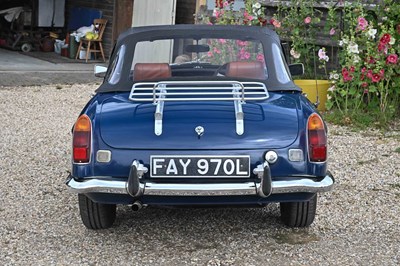 Lot 1972 MGB Roadster