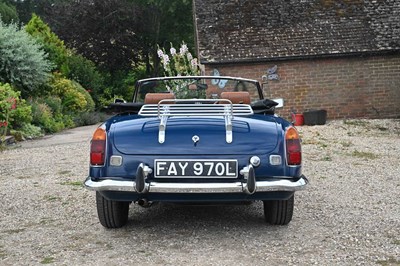 Lot 1972 MGB Roadster