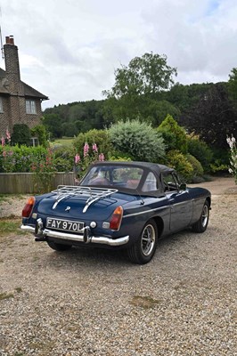 Lot 1972 MGB Roadster