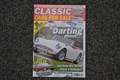 Lot 1960 Daimler SP250 ‘Dart’