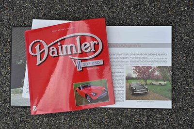 Lot 1960 Daimler SP250 ‘Dart’