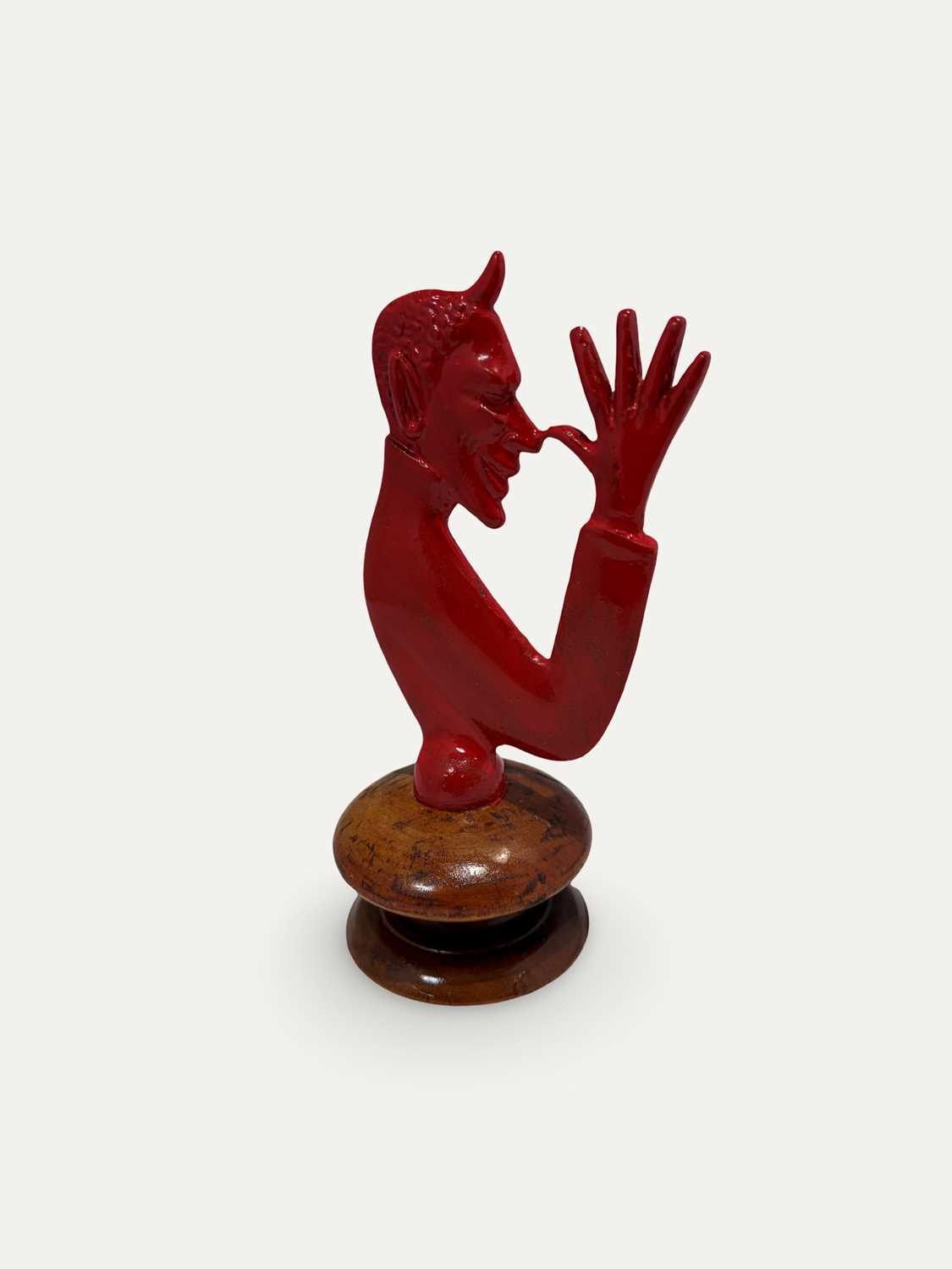 Lot 42 - "Cock-A-Snook" Radiator Mascot