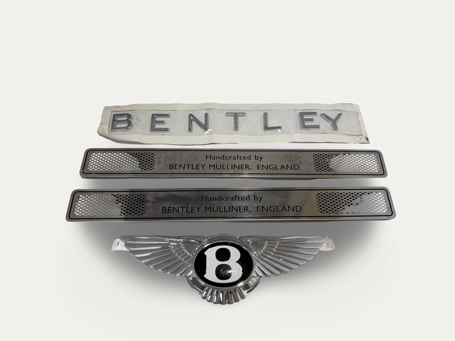 Lot 48 - A Number of New Bentley Badges