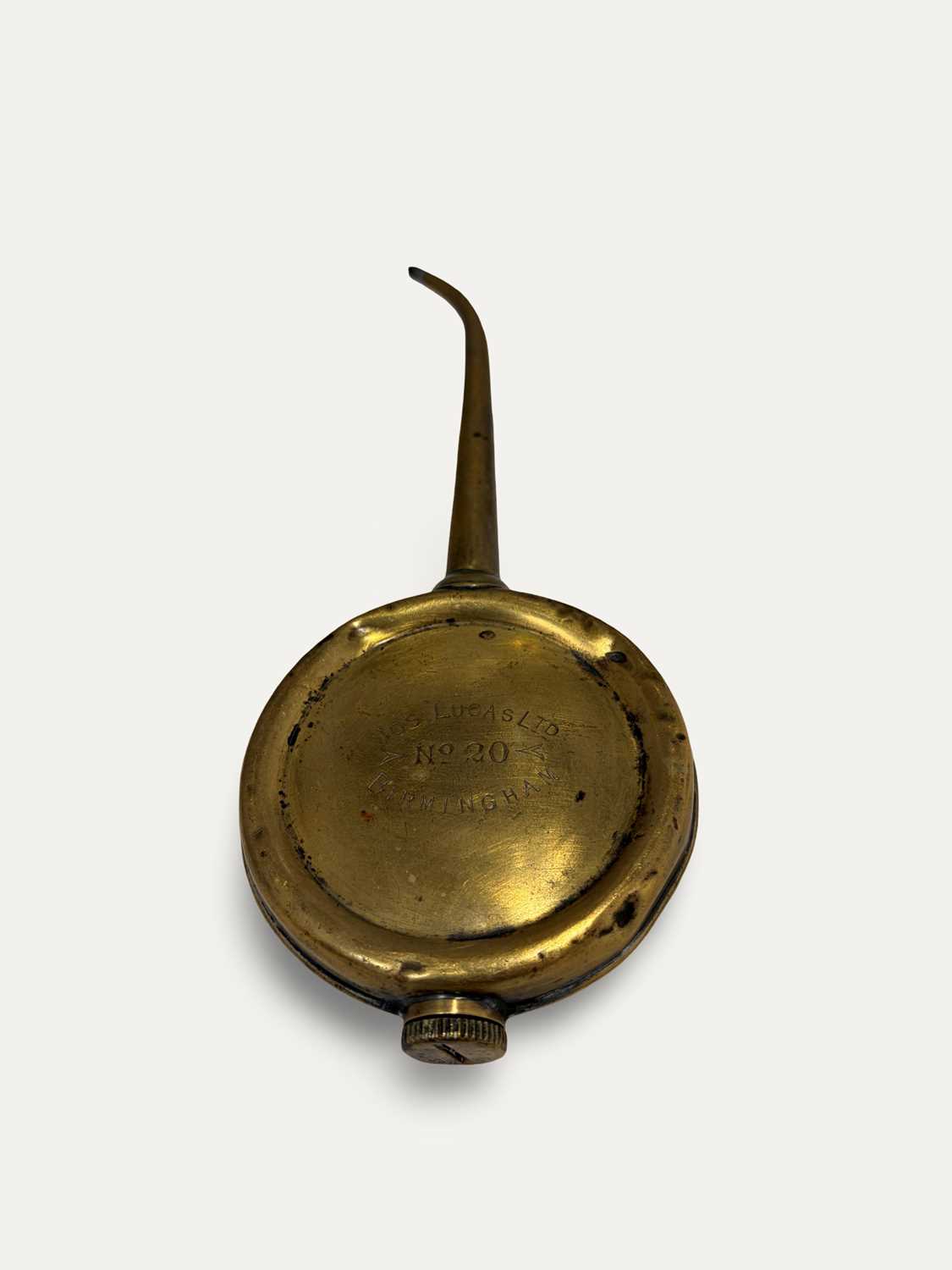 Lot 74 - Lucas "No.20" Banjo-Shaped Motor Oiler