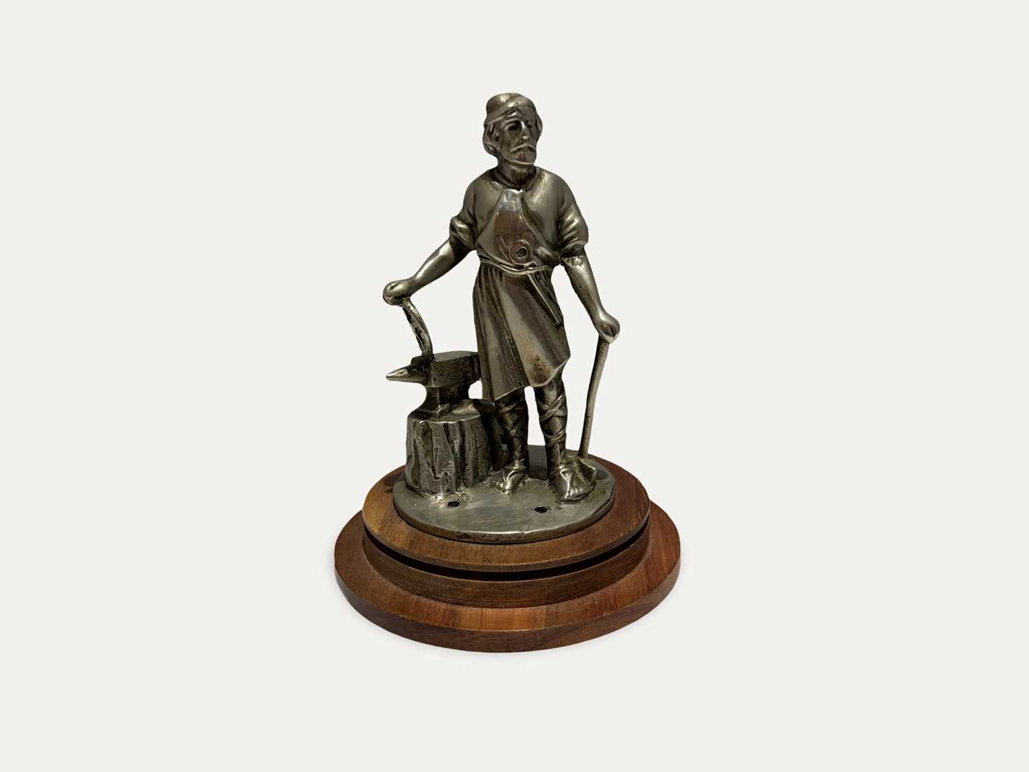 Lot 57 - An Early Vulcan " Blacksmith " Radiator Mascot